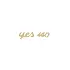 Gold “Yes / No” Earrings