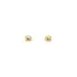 Gold Ball Stud Earrings