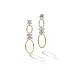 Gold Earrings Marco Bicego Marrakech Onde OG396 B3 YW