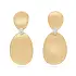 Gold Earrings Marco Bicego Lunaria Diamonds OB1460_B YW Q6