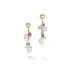 Gold Earrings Marco Bicego Paradise OB1778 MIX114 Y