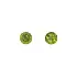 Stud earrings in 18k rose gold with peridots 3.30 ct