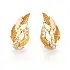 Gold Earrings with Diamonds Carrera y Carrera