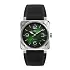 Bell & Ross BR-03 Steel Green BR03A-GN-ST/SCA