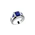 Gold Ring Zancan Couture Sapphire EAA308B