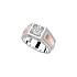 Gold Ring Zancan Couture Sapphire EA213BR