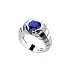 Gold Ring Zancan Couture Sapphire EA311B