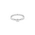 Gold Engagement Ring with Diamond