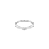 Gold Engagement Ring with Diamond