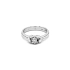 Gold Engagement Ring with Diamond