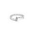 Gold Engagement Ring with Diamond
