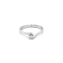 Gold Engagement Ring with Diamond