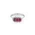 Gold Ring with Rubies and Diamonds