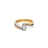 Gold Engagement Ring with Diamond