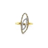 Gold Ring with Diamonds