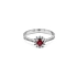Gold Ring with Rubies and Diamonds