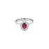 Gold Ring with Ruby and Diamonds
