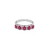 Gold Ring with Rubies and Diamonds