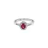 Gold Ring with Ruby and Diamonds