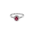 Gold Ring with Ruby and Diamonds