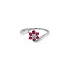 Gold Ring with Rubies and Diamonds
