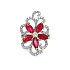 Gold Ring with Rubies and Diamonds