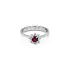 Gold Ring with Ruby and Diamonds