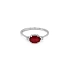 Gold Ring with Ruby and Diamonds