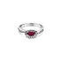 Gold Ring with Ruby and Diamonds