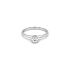 Gold Engagement Ring with Diamond