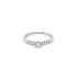 Gold Engagement Ring with Diamonds