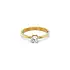 Gold Engagement Ring with Diamond