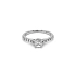 Gold Engagement Ring with Diamonds