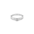 Gold Engagement Ring with Diamond