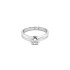 Gold Engagement Ring with Diamond