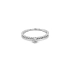 Gold Engagement Ring with Diamonds