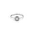 Gold Engagement Ring with Diamonds