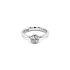 Gold Engagement Ring with Diamonds