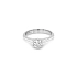 Gold Engagement Ring with Diamond