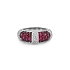Gold Ring with Rubies and Diamonds