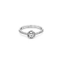 Gold Engagement Ring with Diamonds