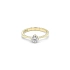 Gold Engagement Ring with Diamond