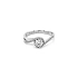 Gold Engagement Ring with Diamonds