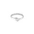 Gold Engagement Ring with Diamond