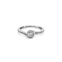 Gold Engagement Ring with Diamonds