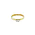 Gold Engagement Ring with Diamond