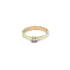 Gold Engagement Ring with Diamond