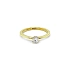 Gold Engagement Ring with Diamond