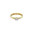 Gold Engagement Ring with Diamond