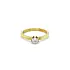 Gold Engagement Ring with Diamond